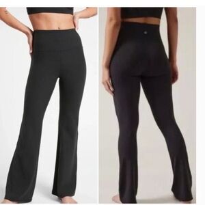Athleta Charcoal Black Performance Leggings